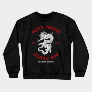 White dragon noodle bar Crewneck Sweatshirt